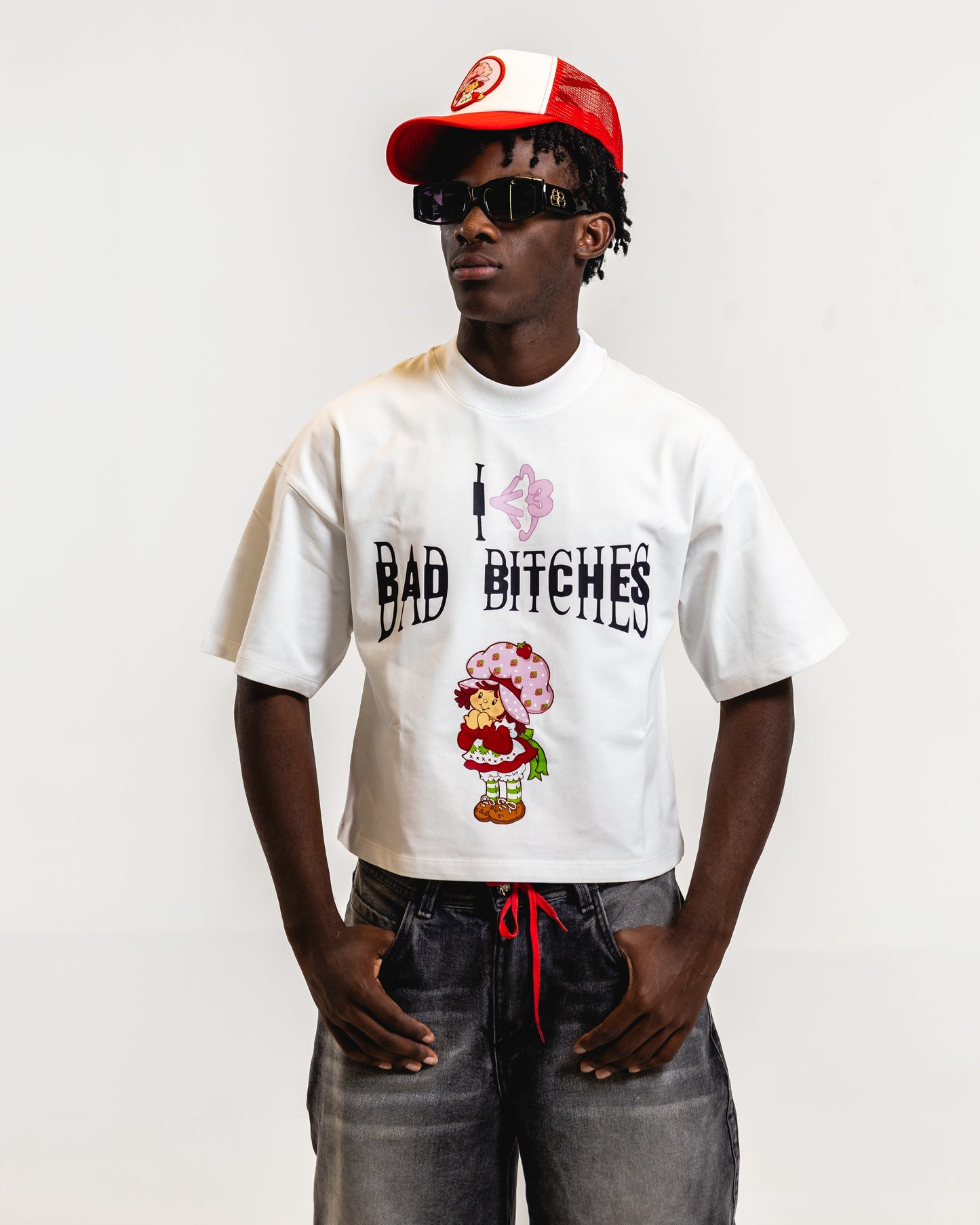 Camiseta I Love Bad B*tches - Boxy Fit