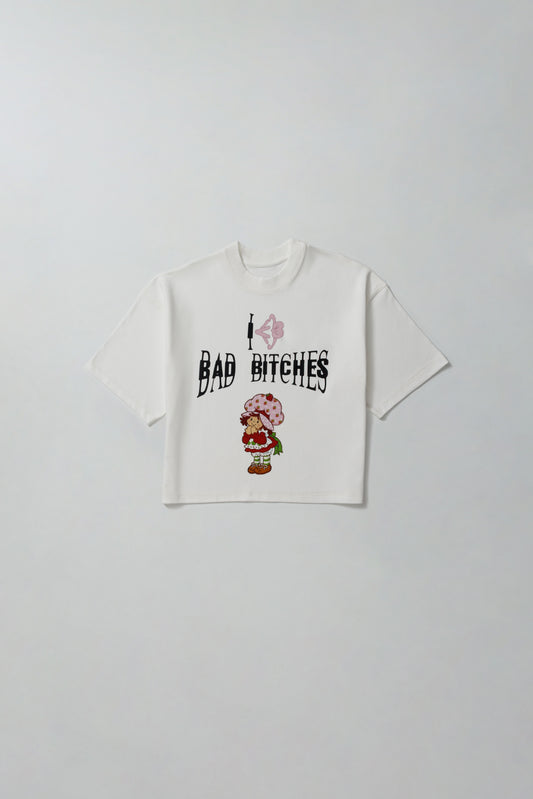 Camiseta I Love Bad B*tches - Boxy Fit
