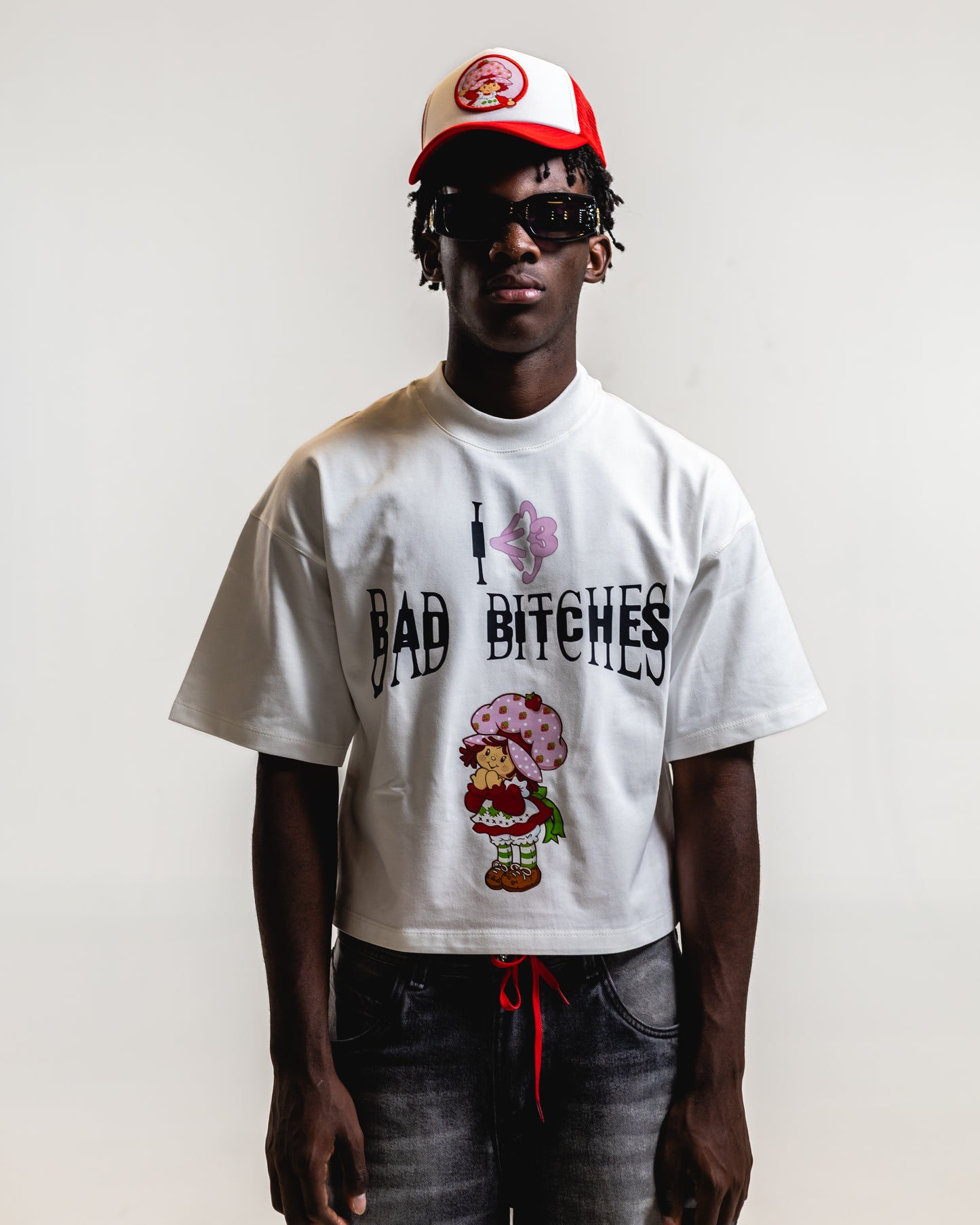 Camiseta I Love Bad B*tches - Boxy Fit